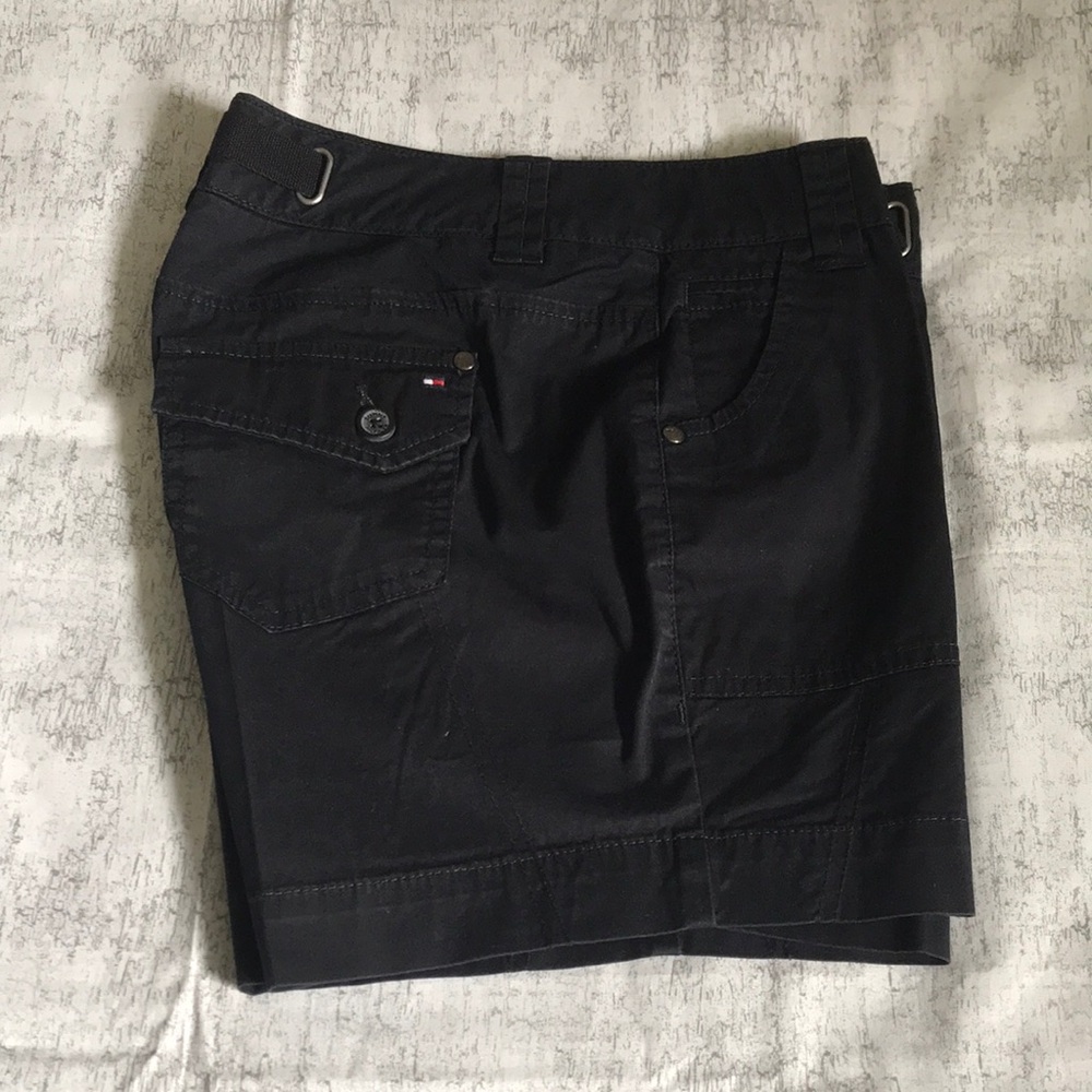 Tommy Hilfiger Women's Shorts, Black; Size: 0